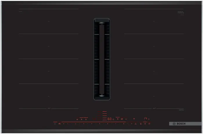 BOSCH Série 8 Table de cuisson induction hotte aspirante intégrée