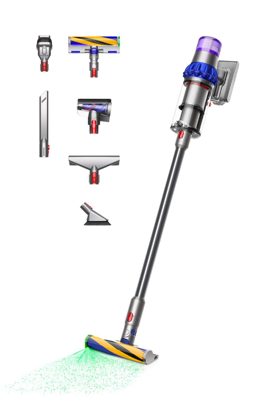Dyson V15 Detect™ Fluffy (Bleu/Gris)