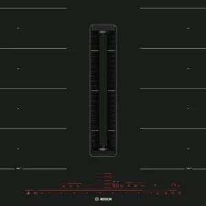 BOSCH Série 8 Table de cuisson induction avec hotte aspirante intégrée 80 cm à fleur de plan